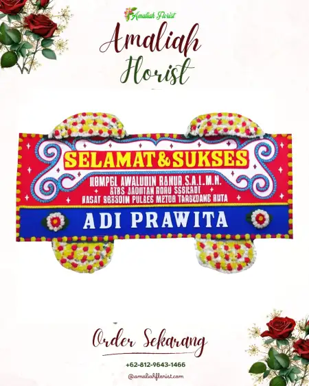 Papan Bunga Ucapan Selamat Rahandouna